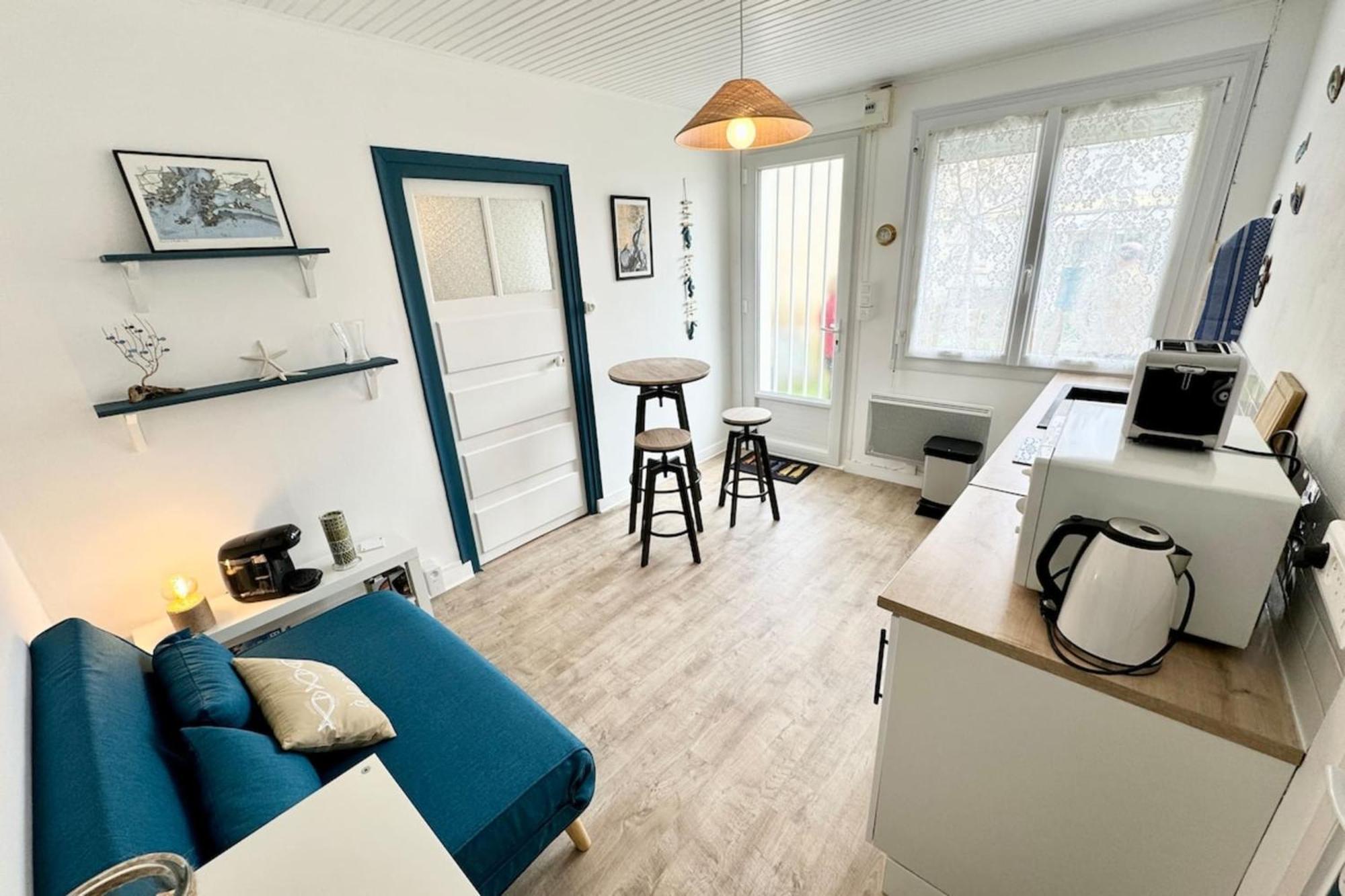 Maisonnette Tout Confort Proche Plages Et Bourg Port-Louis Exteriör bild