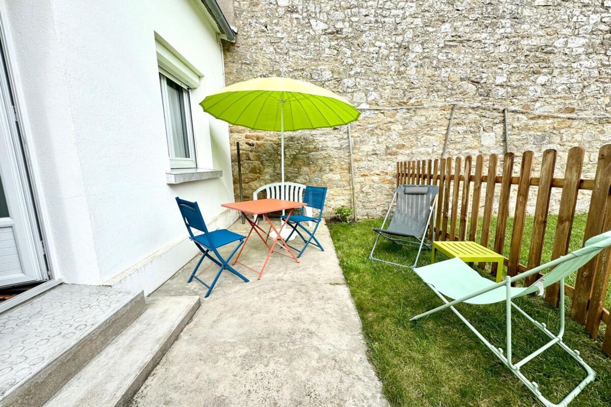 Maisonnette Tout Confort Proche Plages Et Bourg Port-Louis Exteriör bild